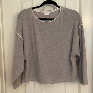 By Together grey/cream sweatshirt